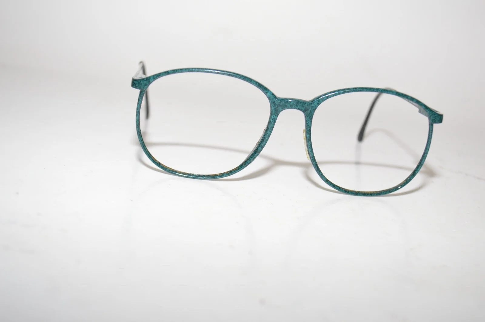 Vintage Liberty Eyeglasses Frames CNS-3C Carbon No-Slip 57[]17-145mm Green Tort