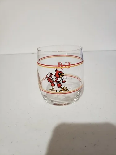 Vintage Louisville Cardinals Glass 1