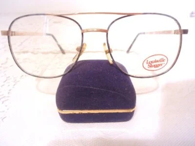 Vintage Louisville Slugger Cal Ripken Eyeglass Frame Blue NOS 51 16 135 Lot 816A