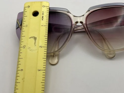 Vintage Luxotica Purple/Blue Frames made in Italy 1970s-1980s- GREAT condition! 4