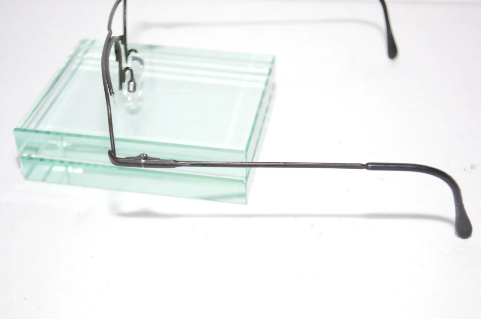 Vintage Luxottica Hercules Avant-Garde Eyeglass/Sunglass Frames 58[]18 Black 2