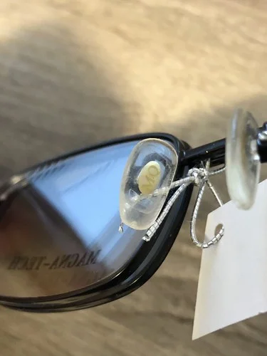 Vintage Magna-Tech Eyeglasses W/Magnetic Clip Polarized 51-19-140 Black 3