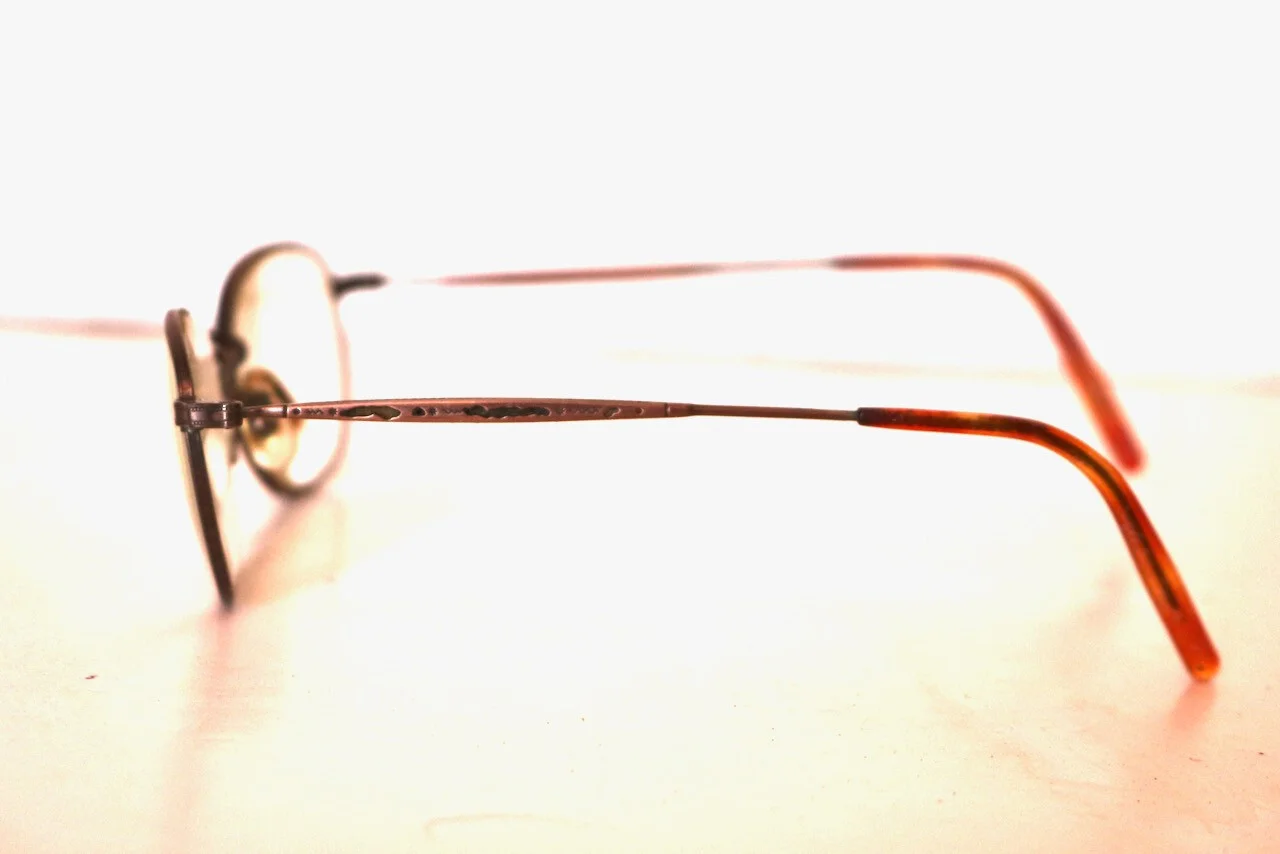 Vintage Matsuda eyeglasses with clip on Sunglasses 3