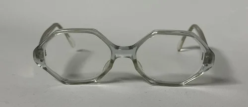 Vintage MCM Octagon Shaped Reading Eyeglasses #125 - USA Made