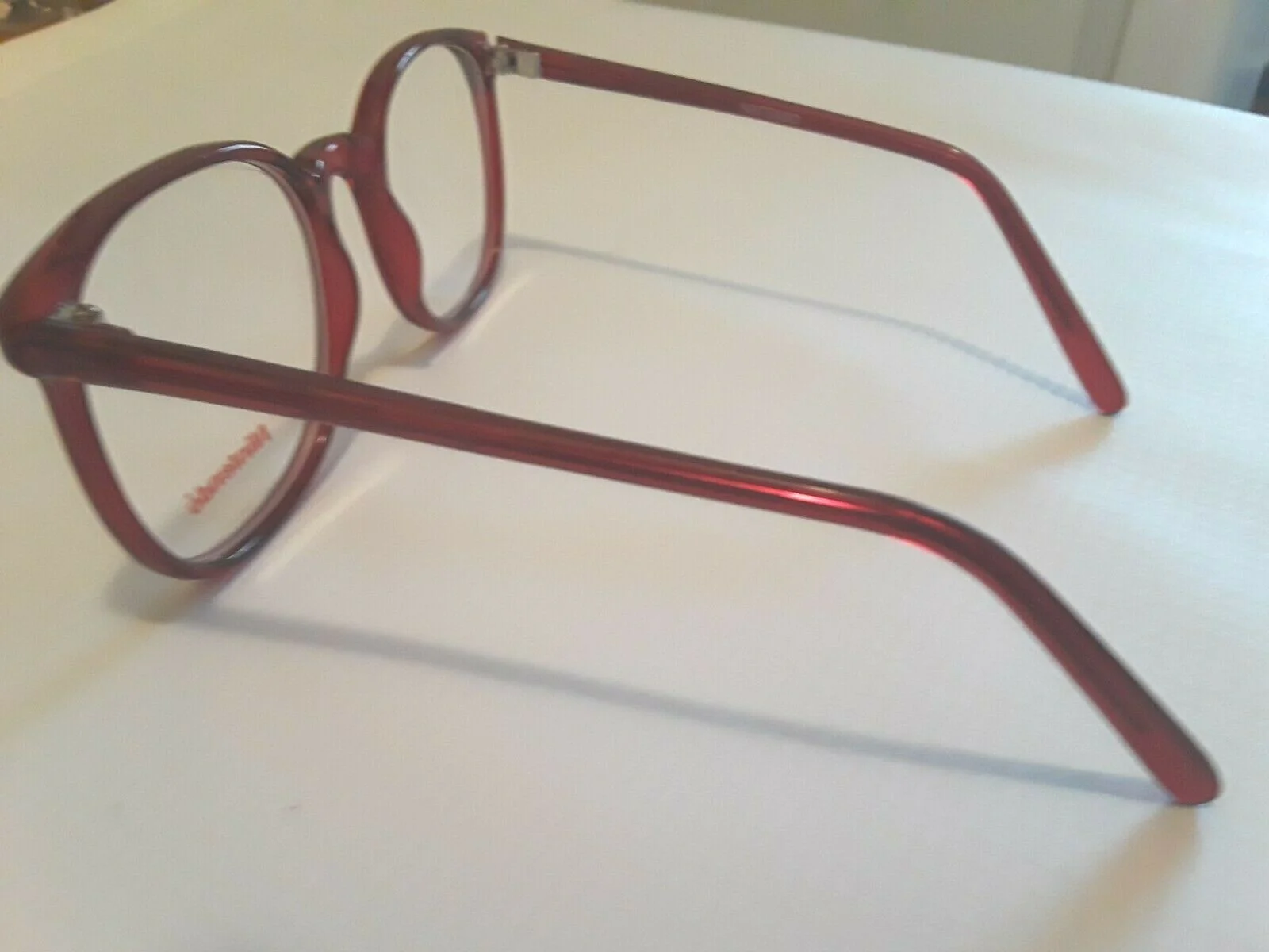 Vintage Nintendo Eyeglasses Frame Mario 08 Red new RETRO 4