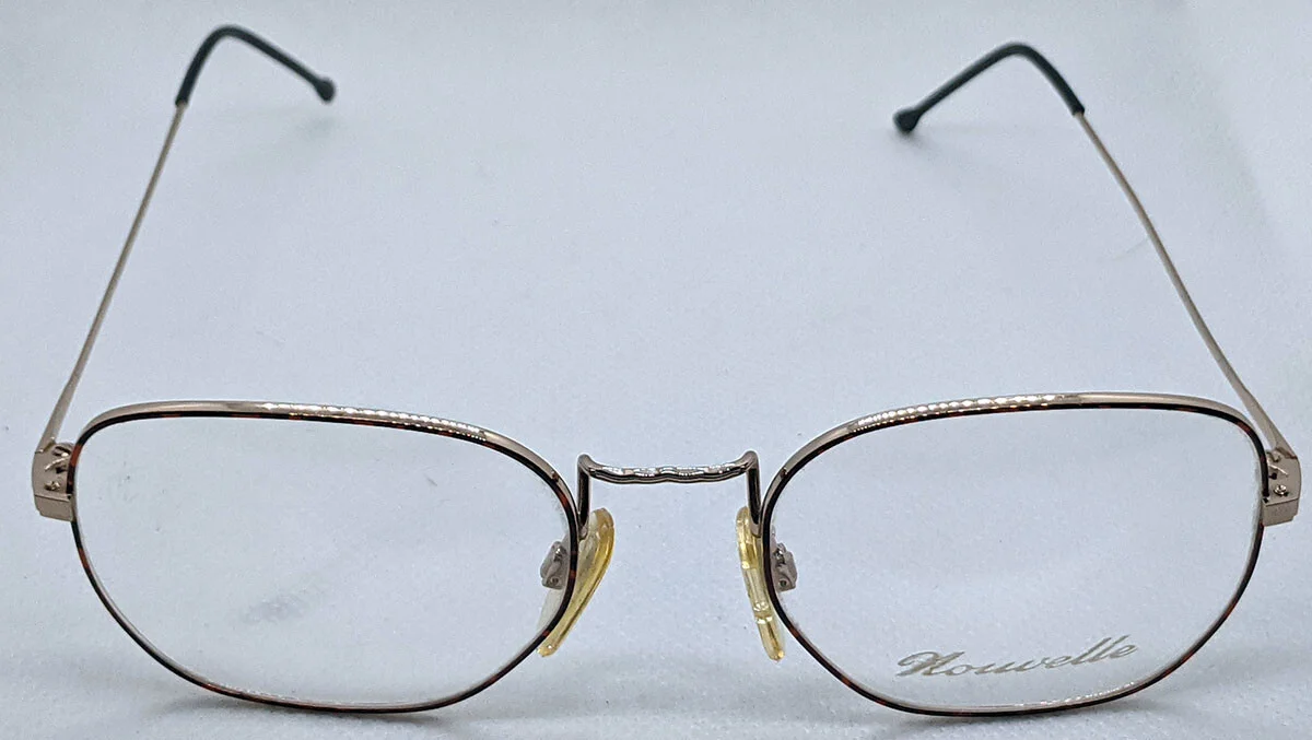 Vintage NOS Beautiful NouVelle Plus Glasses, Very Lightweight, Size 50X19-135 2
