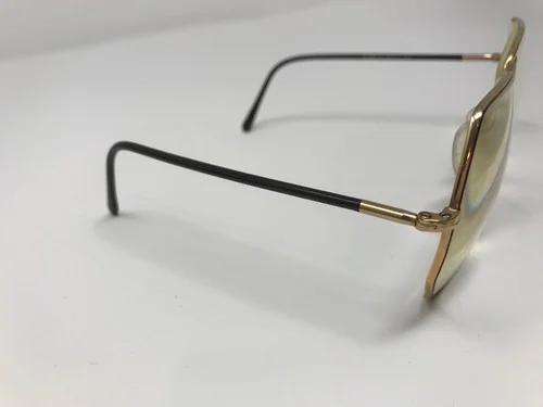 Vintage Oleg Cassini Eyeglass Frames OC 854 59/16-137 Oversized Gold Brown BU37 2