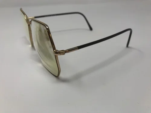 Vintage Oleg Cassini Eyeglass Frames OC 854 59/16-137 Oversized Gold Brown BU37 4