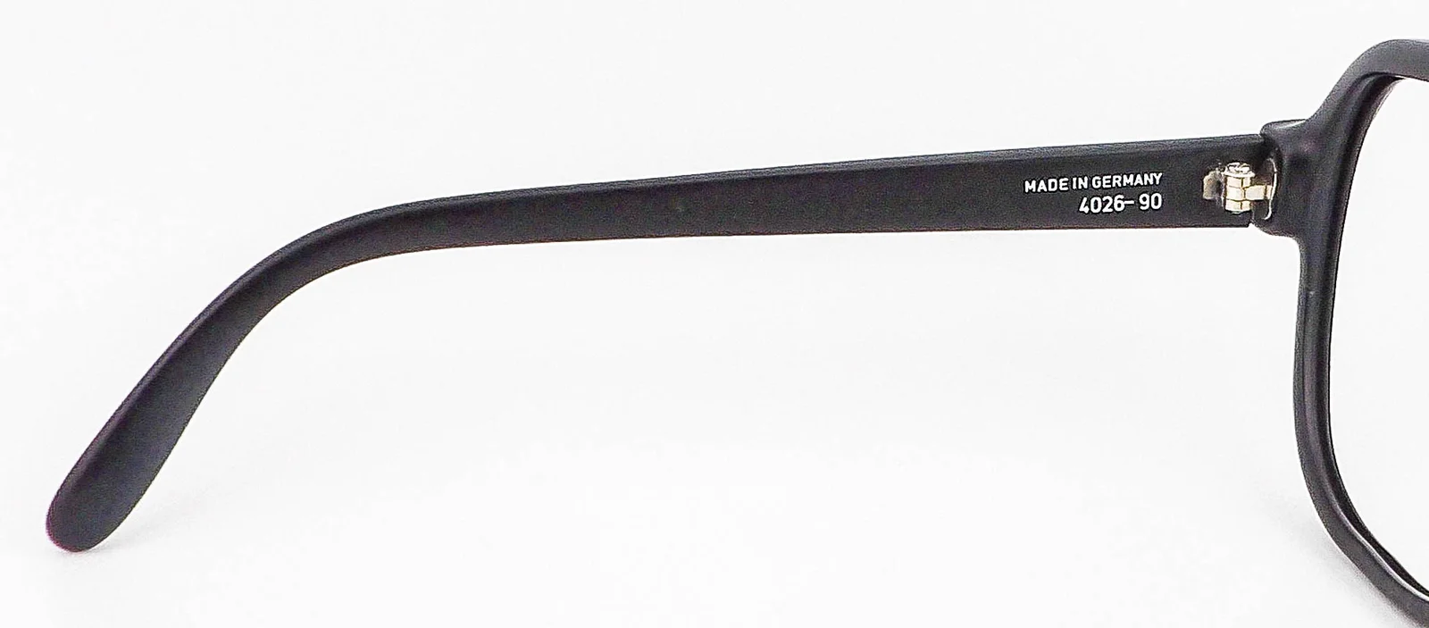 Vintage optyl Playboy Made in Germany Black Frames Eyeglasses No Lenses 4026-90 4