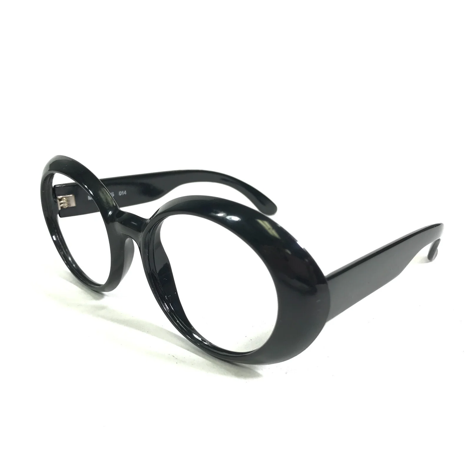 Vintage Personal Optics Eyeglasses Frames MAURITIUS 014 Black Oversize 50-20-130 4