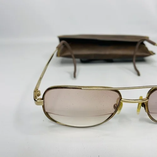 Vintage Pure Titanium Glasses Frame Optical Eyewear Wrap Around CH8105 140MM 3