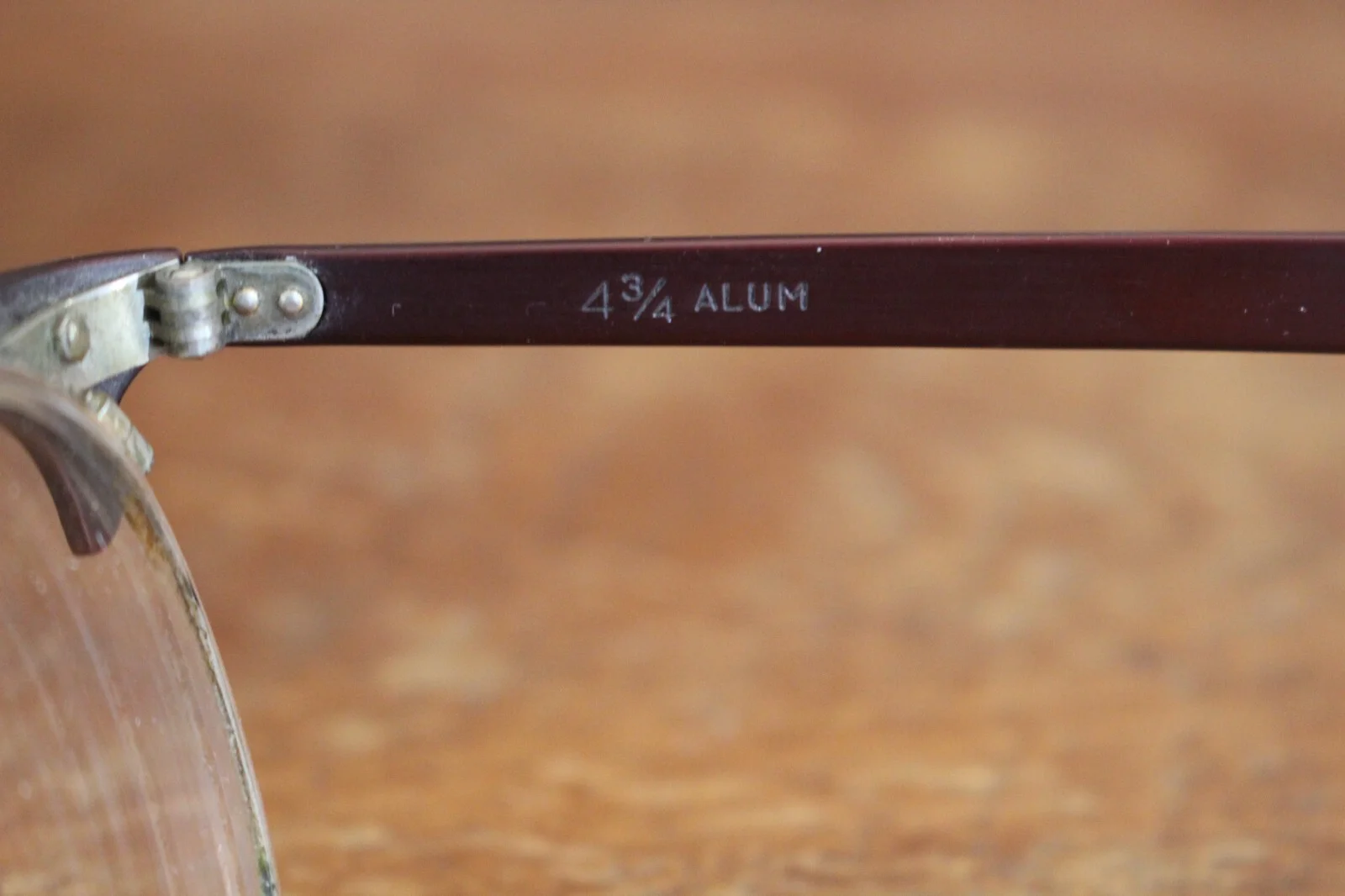 Vintage Retro Browline Aluminum Eyeglasses V10 12K GF 21 ALUM 1950 4