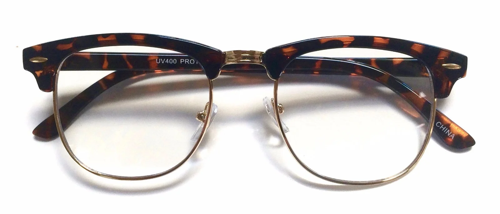 Vintage Retro Classic Clear Lenses Eyeglasses Unisex Nerd Geek Glasses Eyewear