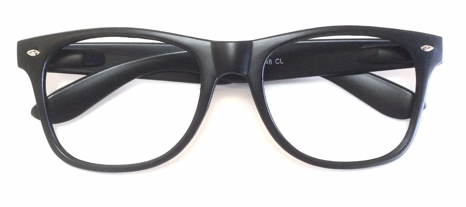 Vintage Retro Classic Clear Lenses Eyeglasses Unisex Nerd Geek Glasses Eyewear 2