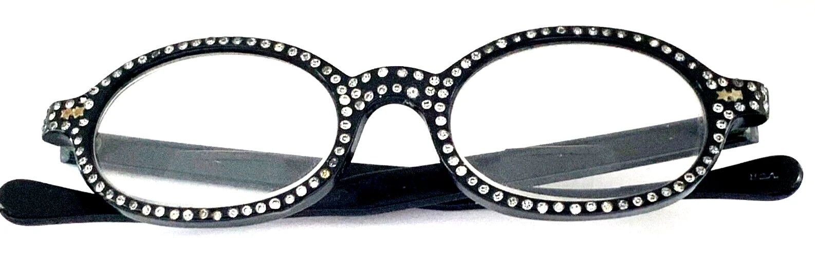 Vintage Rhinestone Studded Eyeglasses
