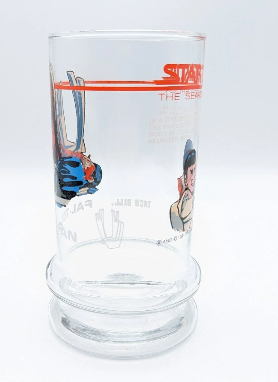 Vintage Star Trek III The Search For Spock 1984 Taco Bell Fal-Tor-Pan Glass 16oz 2