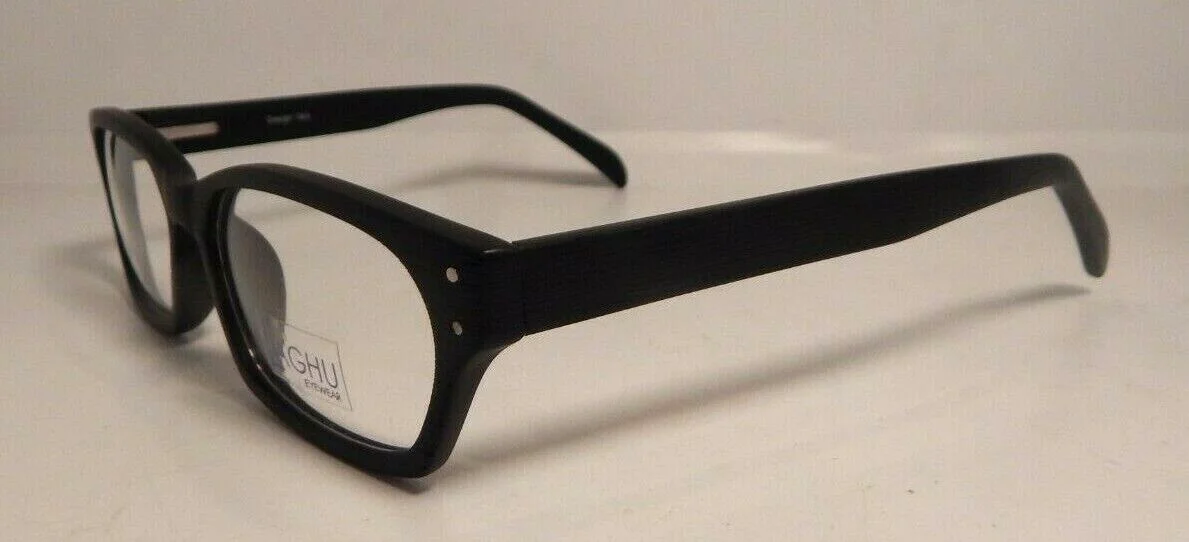 Vintage Style LAGHU EYEWEAR 3271 Black 52/17 Eyeglass Frame New/Old Stock 3