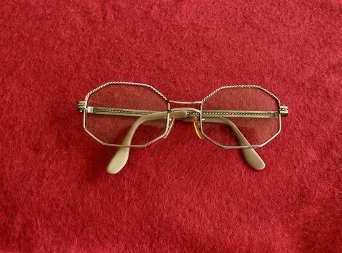 Vintage Swank Marci Octagon Eyeglass Japan