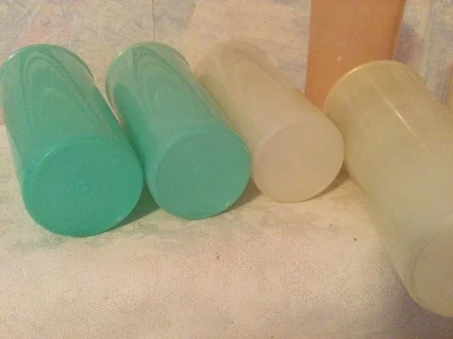 VINTAGE TUPPERWARE 16 OZ TUMBLERS/ GLASSES CUPS 5107L - 2 Set Of 4 NEW 3