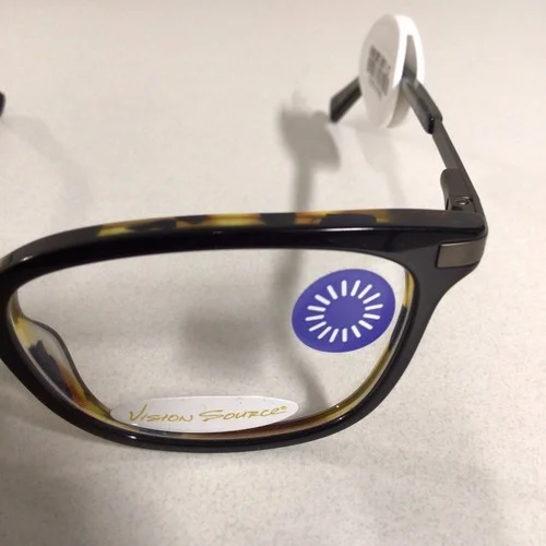 Vision Source Smart Eyeglass Frames PL-222 Black 49-15-135 2