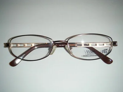 Viva 286 Eyeglasses Frames Size 53-17-135 (REF#562) 2