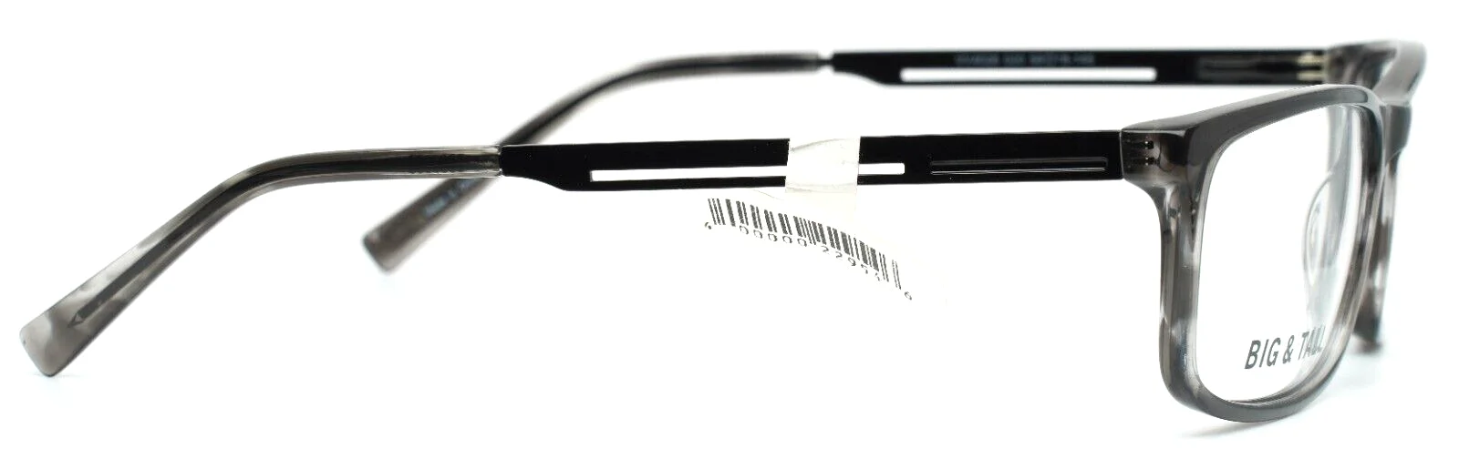 VIVA Big & Tall VV4026 020 Gray Mens Rectangle Eyeglasses 58-18-145 B:35 4