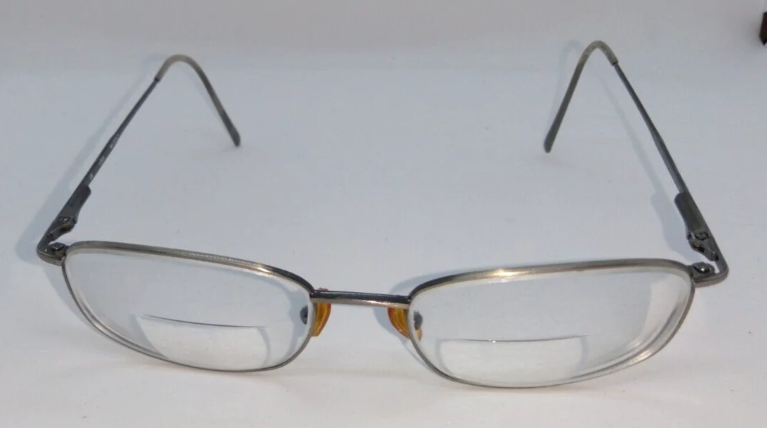 VIVA Eyeglass Frames Flex Hinges 53-18-140 Pewter VL VI 2004 VLock