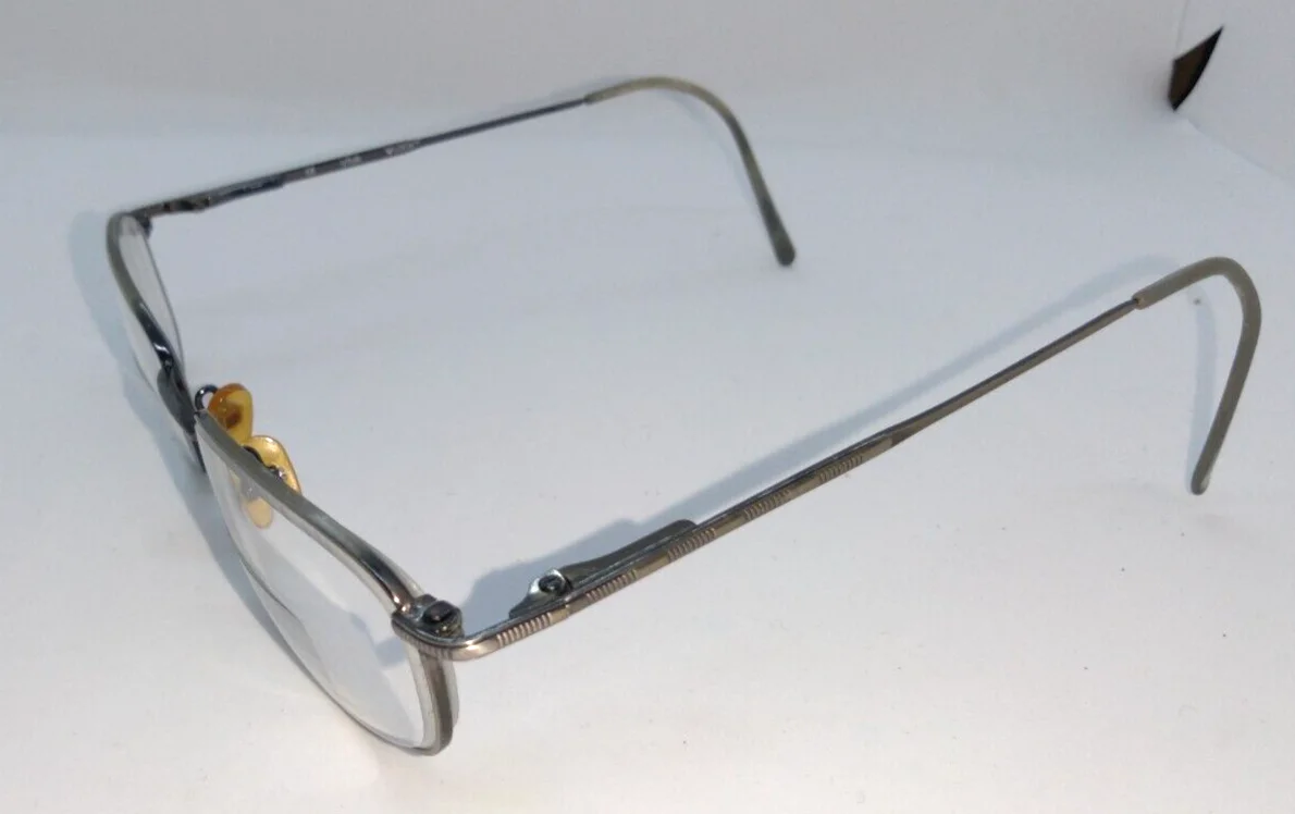 VIVA Eyeglass Frames Flex Hinges 53-18-140 Pewter VL VI 2004 VLock 3