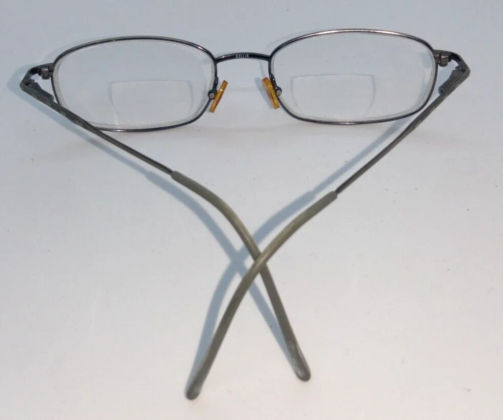 VIVA Eyeglass Frames Flex Hinges 53-18-140 Pewter VL VI 2004 VLock 4