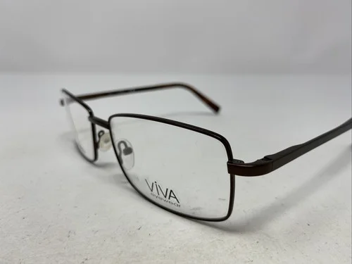 Viva Eyewear VV4005 049 58-18-145 Coffee Brown Full Rim Eyeglasses Frame DH57 2