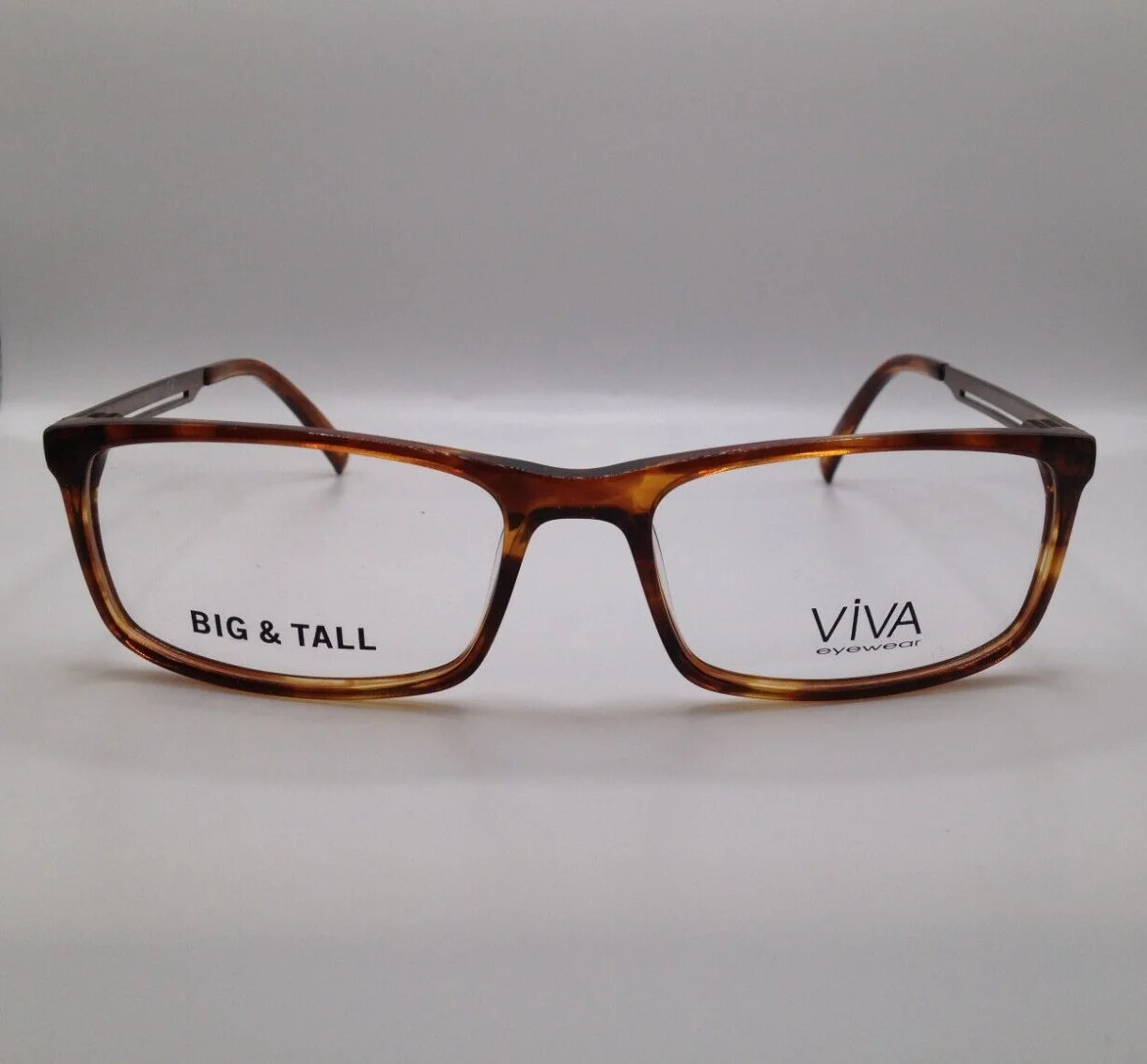 VIVA Eyewear VV4026 056 Tortoise Plastic Eyeglasses Frame 58-18-145 Big & Tall