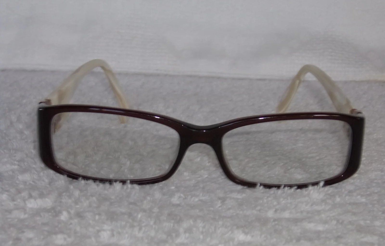 Vogue Brown Jeweled Faux Mother of Pearl Eyeglass Frames VO2595B 3