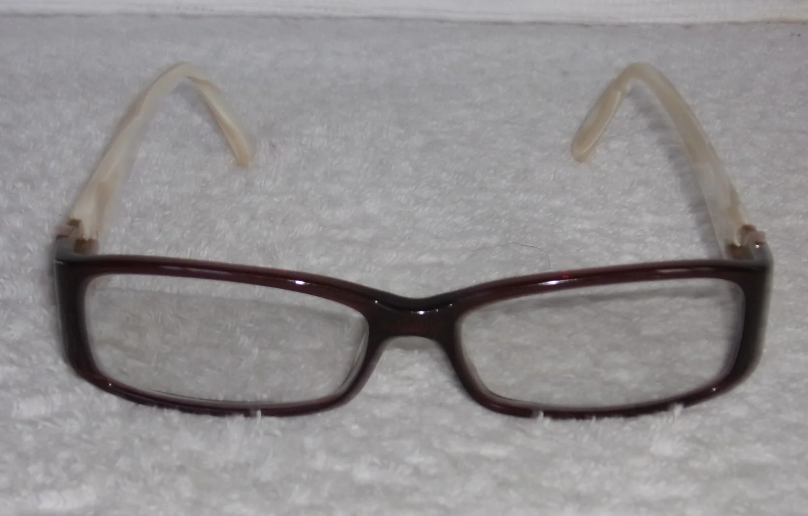 Vogue Brown Jeweled Faux Mother of Pearl Eyeglass Frames VO2595B 4