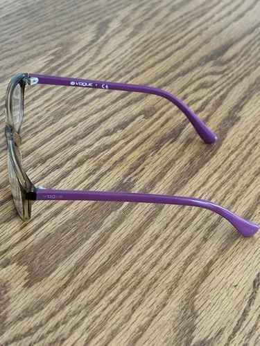 Vogue Brown Tortoise / Purple Eyeglasses Frames VO 2961 2019 53[]17-135 2