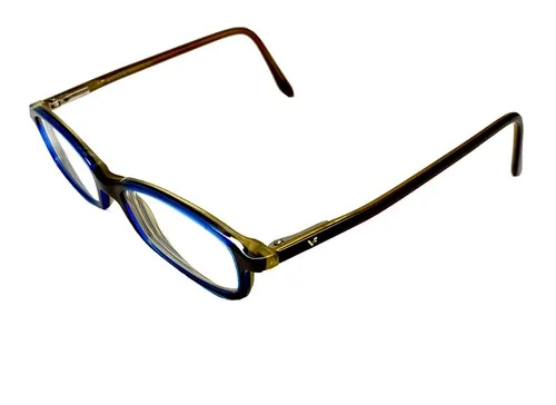 Vogue Eyeglass Frames Italy VO 2203 W929 Black w/Blue 49-16-140 2
