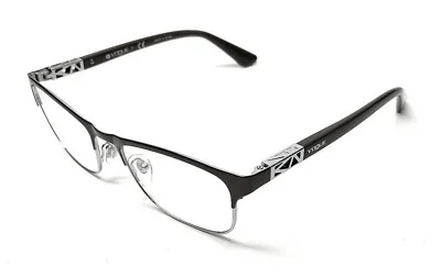 VOGUE EYEGLASSES FRAMES BLACK/SILVER FILIGREE VO3996