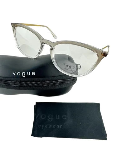 Vogue Eyewear NEW Gradient Brown Crystal Gold Eyeglasses 53-17-140 Frames VO5276