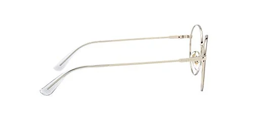 Vogue Eyewear NEW Round Pale Gold Eyeglasses 52-19-135 Fashion Frames VO4177 4