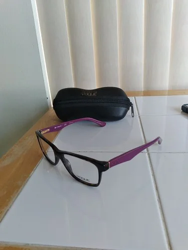 Vogue VO 2787 2406 Eyeglasses Frames Purple Tortoise Square Full Rim 53-16-140