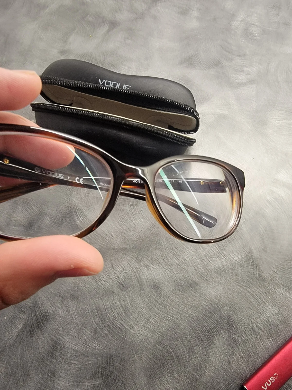 VOGUE VO 5103 Womens Prescription Eyeglass Frames 53-17-140 w/ Original Case 2