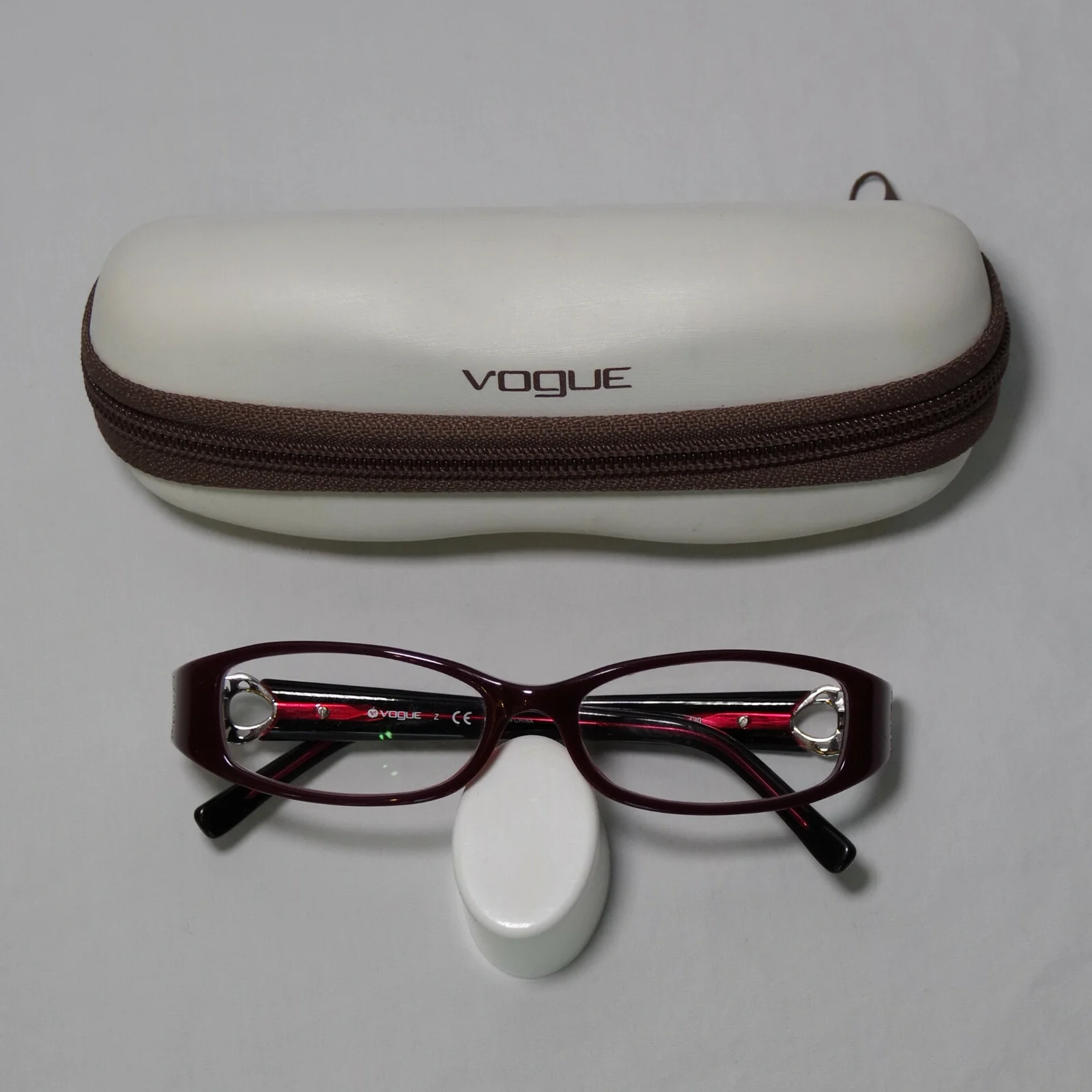 Vogue VO2535-B 1538 Jeweled Glossy Burgundy Women 2