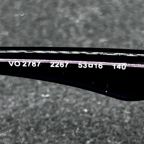 Vogue VO2787 2267 Eyeglasses Frame Indigo Purple Flex 53-16-140 Used 4