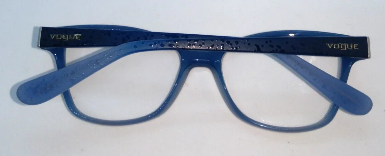 Vogue VO2998 2346 Eyeglass Frames Deep Blue Fade to Light Blue 52-16-140 4