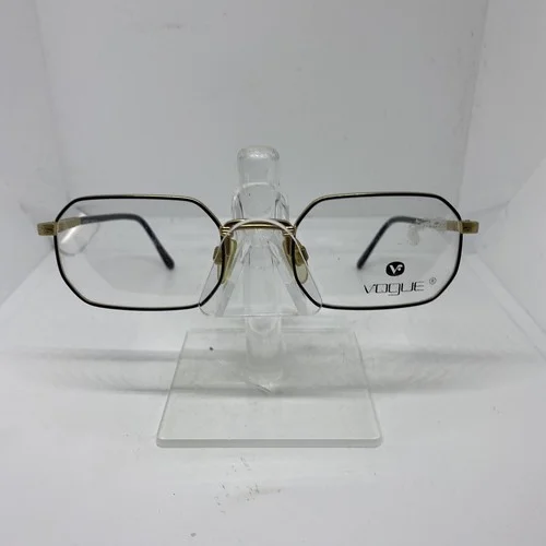 Vogue VO3109 304S Eyeglasses Frames Gold/Black 50-20-135 Metal Octagon Unisex