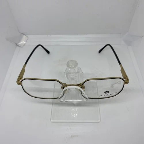 Vogue VO3109 304S Eyeglasses Frames Gold/Black 50-20-135 Metal Octagon Unisex 2