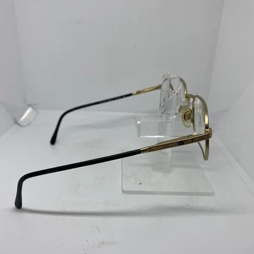 Vogue VO3109 304S Eyeglasses Frames Gold/Black 50-20-135 Metal Octagon Unisex 3