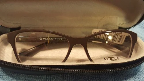 VOGUE VO5002B 2485 Eyeglass Frames Dark Purple 52 16 135 New