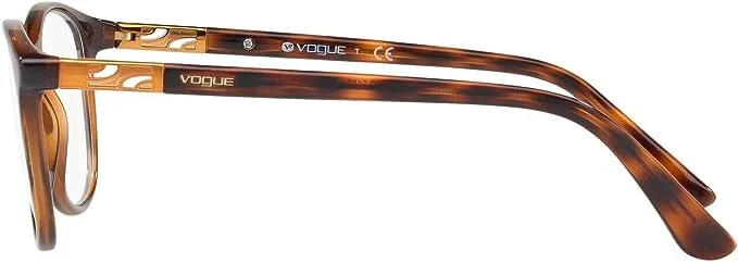 Vogue VO5168 Eyeglass Frames 2386-Top Dark Havana/light Brown-52-17-140 2