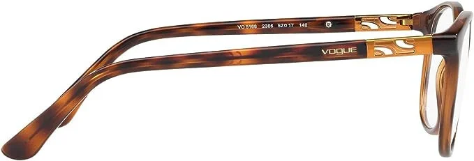 Vogue VO5168 Eyeglass Frames 2386-Top Dark Havana/light Brown-52-17-140 4