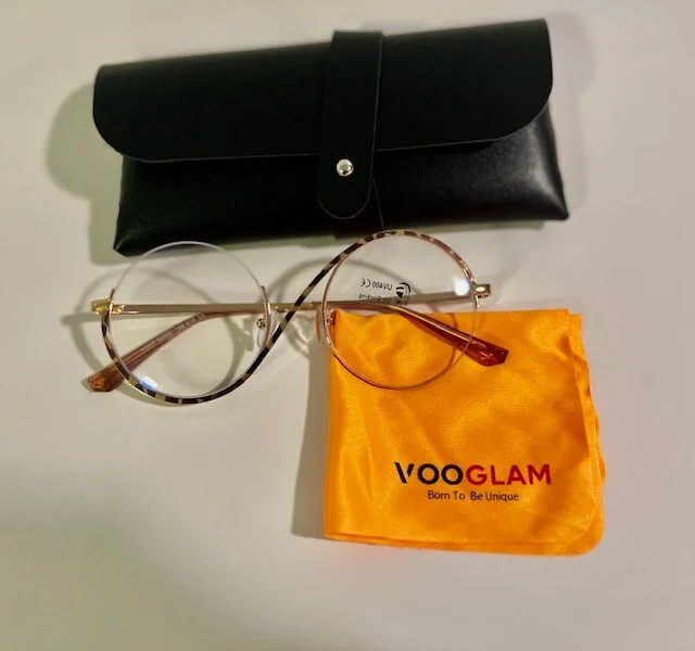 VOOGlam Fashion Glasses, New Non Perscription Clear Lens, Unique 2